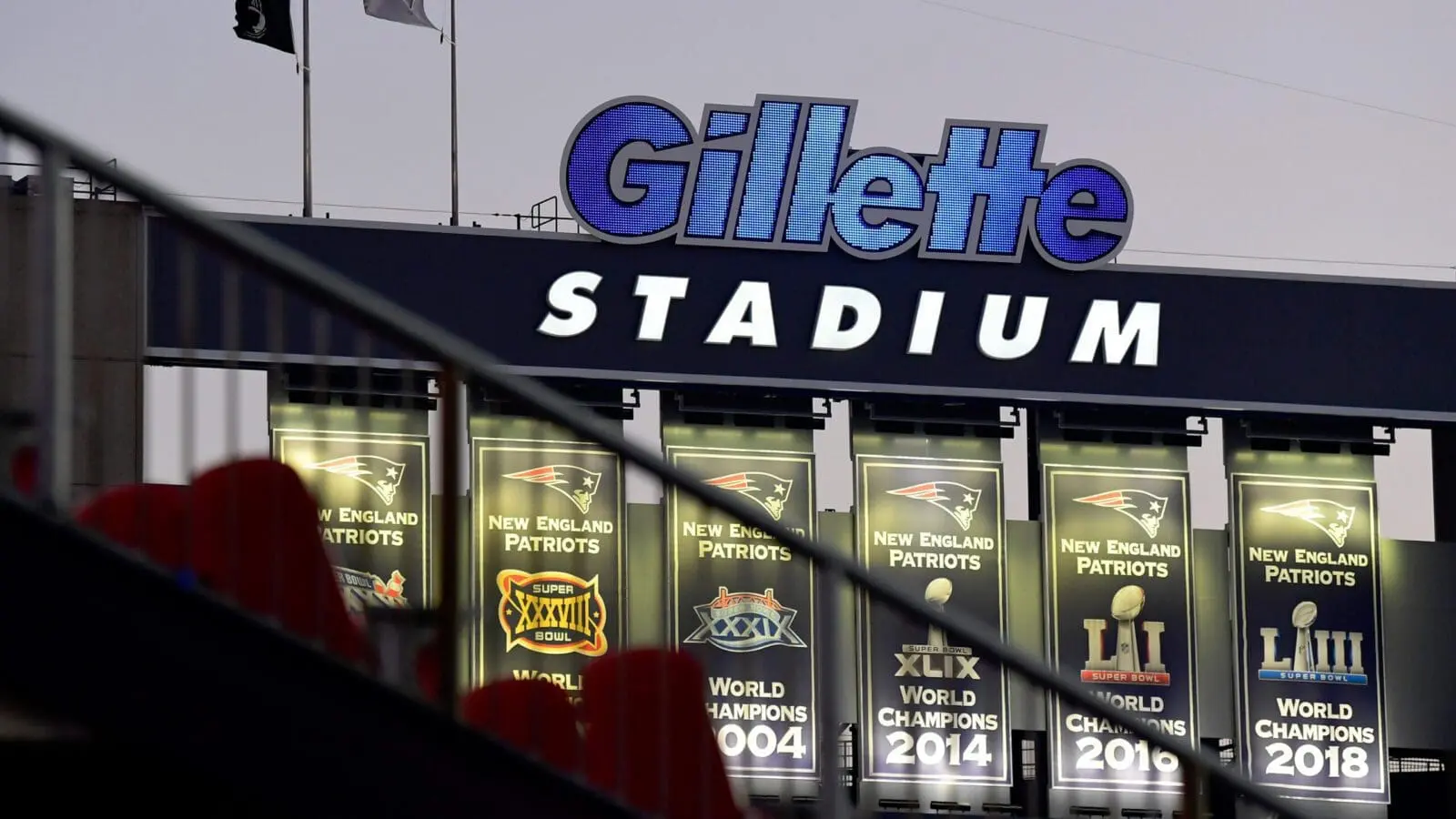 Gillette stadium new england patriots foxborough scaled