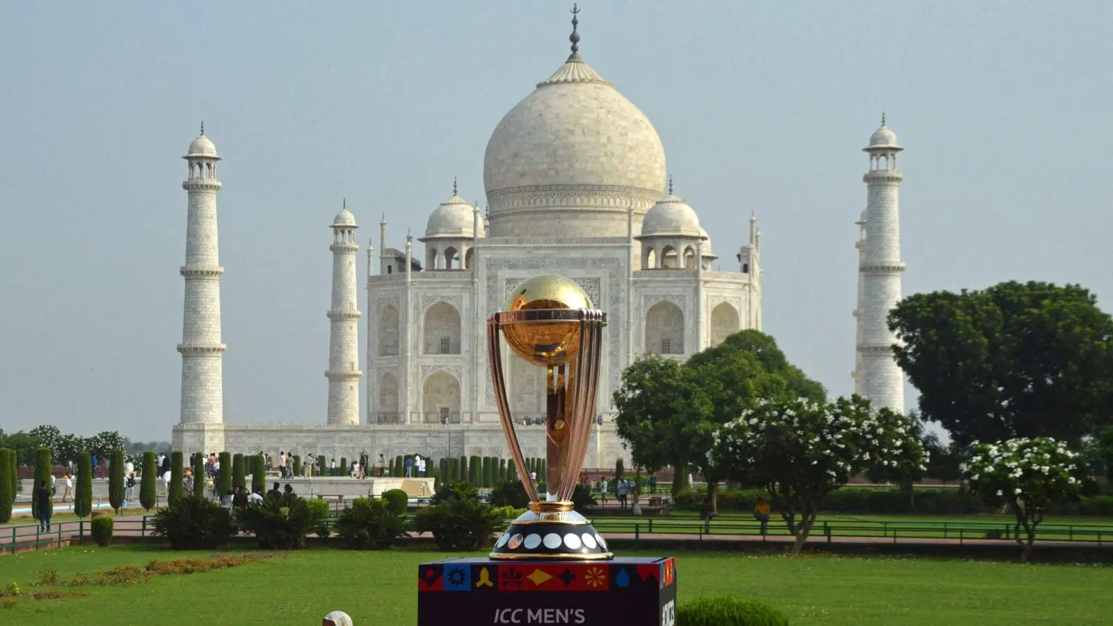 Cricket world cup taj mahal scaled