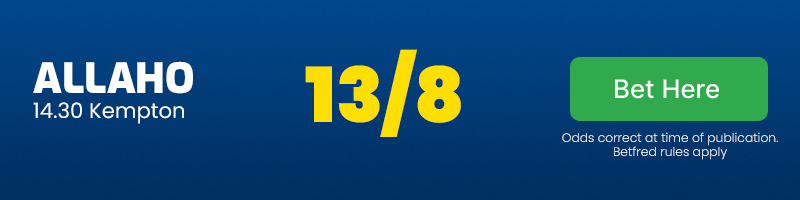 Allaho 14. 30 kempton