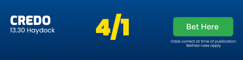 Credo 13. 30 haydock