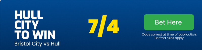 Hull to win at 7/4