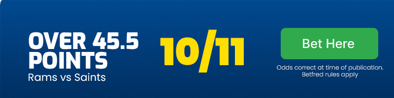 Over 45. 5 points at 10/11