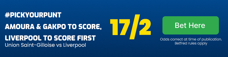 #pickyourpunt union saint-gilloise vs liverpool