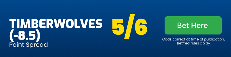 Timberwolves-to-cover-8. 5-point-spread-at-5-6