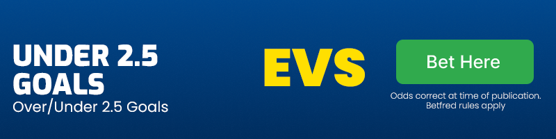 Under-2. 5-goals-at-evens