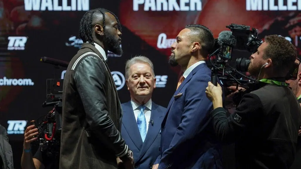 Deontay wilder joseph parker frank warren