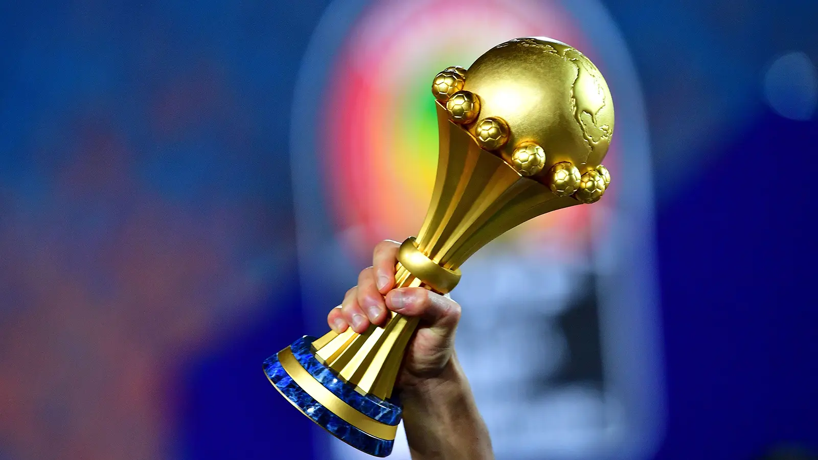 Afcon trophy lift
