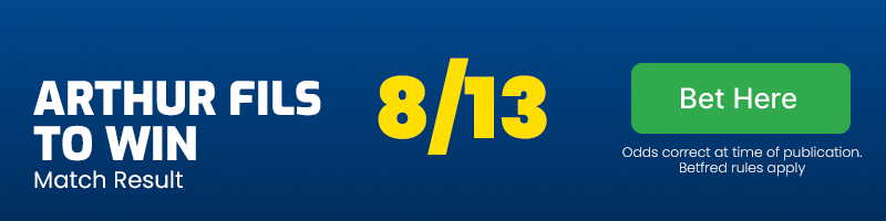 Arthur fils to win at 8-13