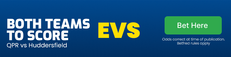 Both teams to score at evs