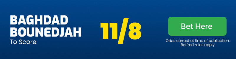 Baghdad bounedjah to score