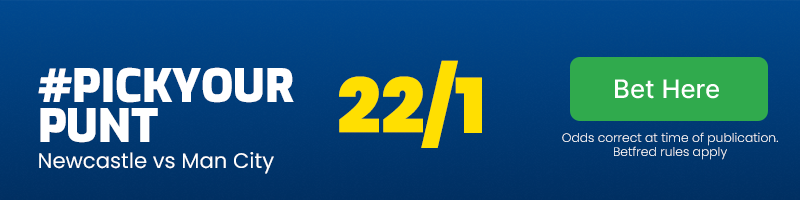 #pickyourpunt at 22/1