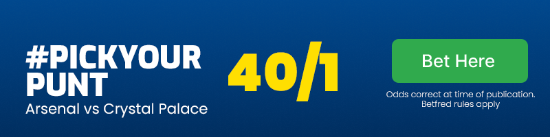 #pickyourpunt at 40/1