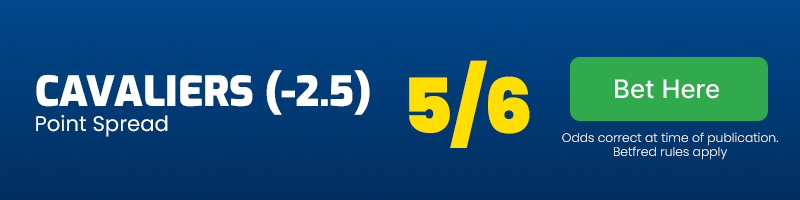 Cavaliers-to-cover-2. 5-spread-at-5-6
