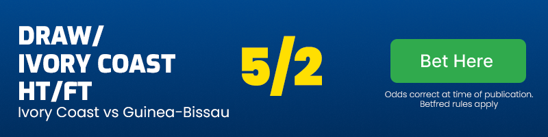 Draw-ivory coast ht-ft in ivory coast vs guinea-bissau at 5-2