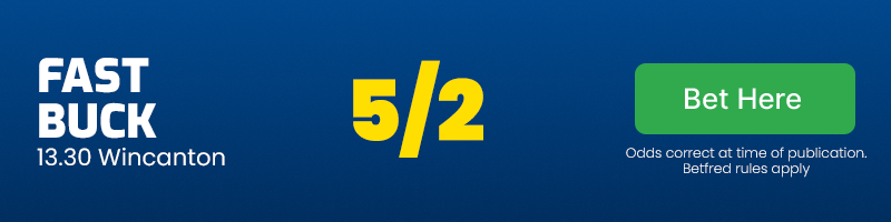 Fast buck 13. 30 wincanton