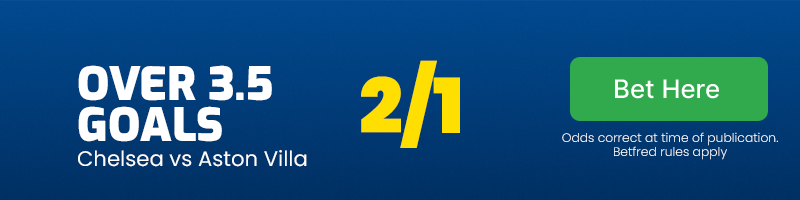 Over 3. 5 goals at 2/1