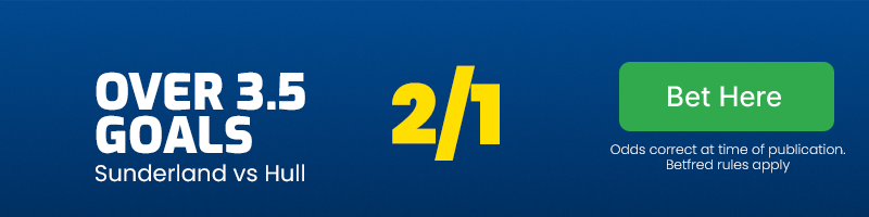 Over 3. 5 goals at 2/1