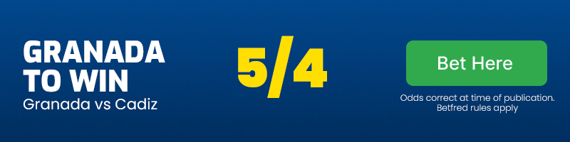 Granada to win in granada vs cadiz at 5-4