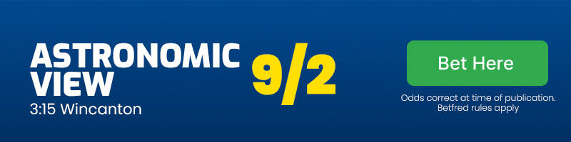 Astronomic view to win the 3:15 at wincanton at 9/2