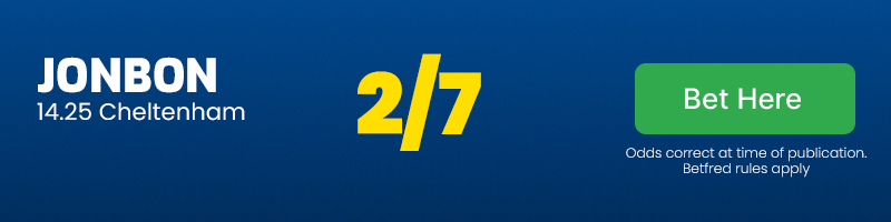 Jonbon 14. 25 cheltenham