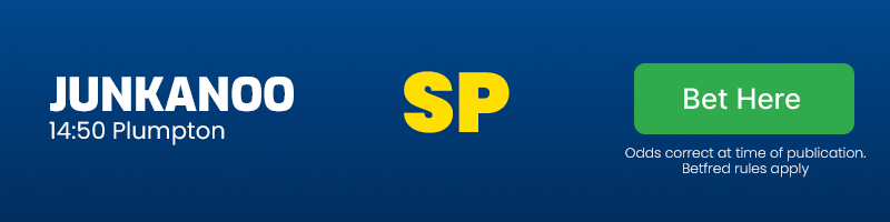 Junkanoo in 14. 50 plumpton at sp