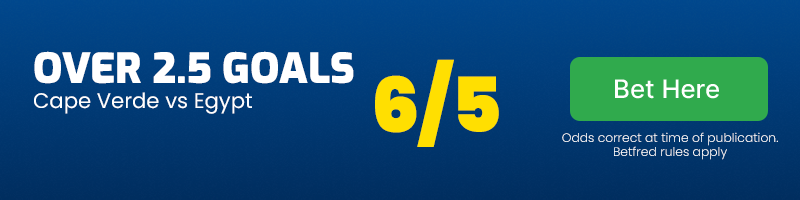 Over 2. 5 goals cape verde vs egypt