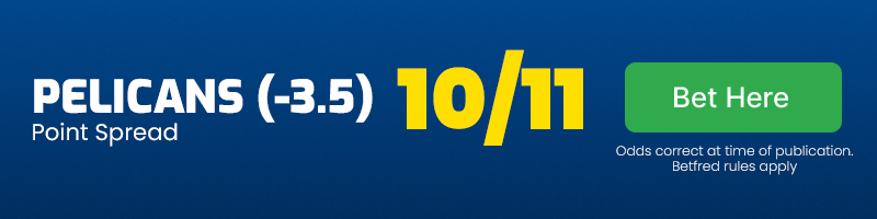 Pelicans-to-cover-3. 5-spread-at-10-11