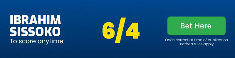 Sissoko to score 6-4