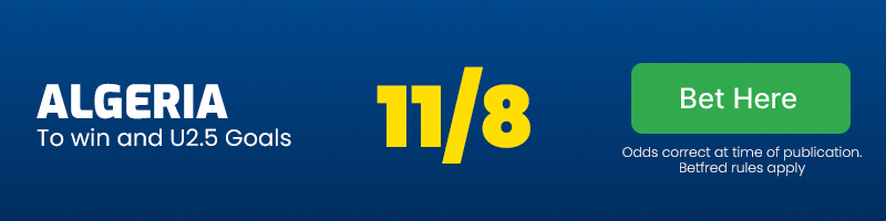 Algeria win and u2. 5 goals