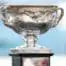 Mens australian open tennis trophy