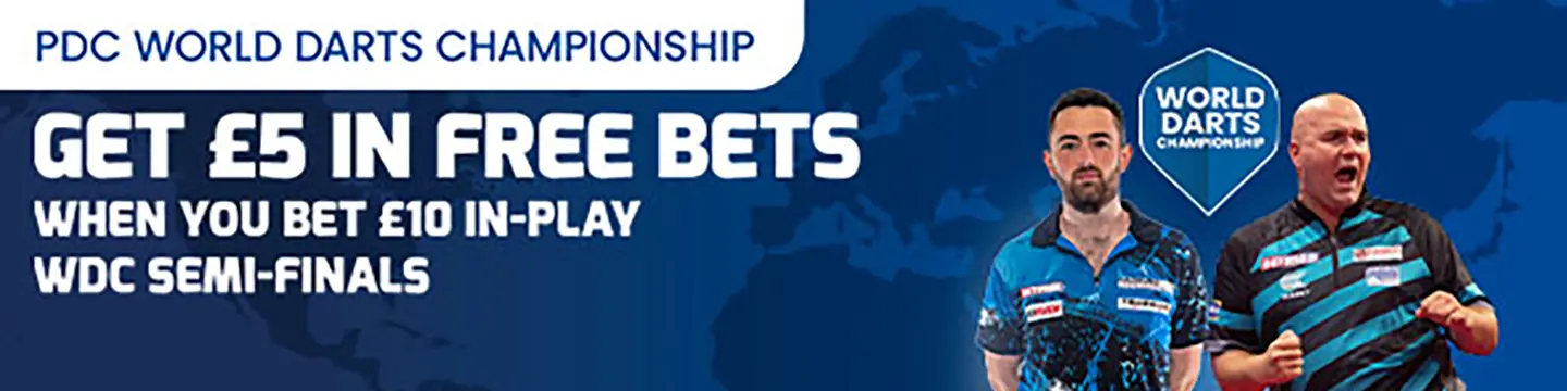 Pdc darts semi final offer