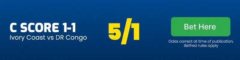 1-1 draw afcon