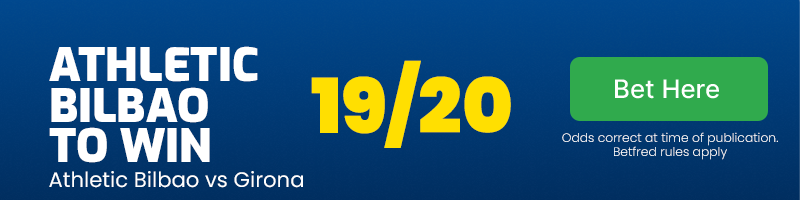 Athletic bilbao to win at 19/20