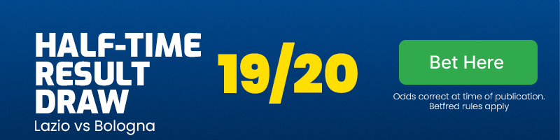Hal-time result: draw at 19/20
