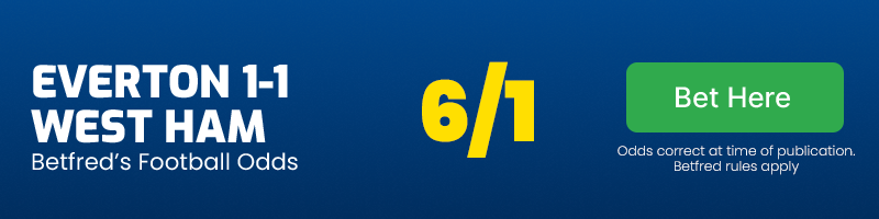 Everton1-1westham