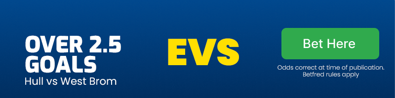 Over 2. 5 goals at evs