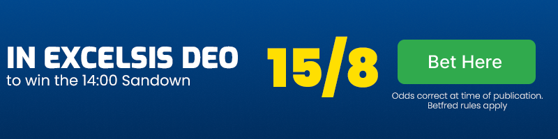In excelsis deo to win 14. 00 sandown at 15-8
