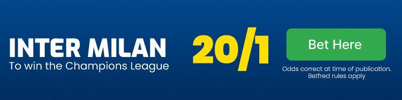 Inter milan to win ucl