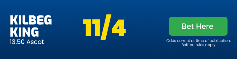 Kilbeg king 13. 50 ascot
