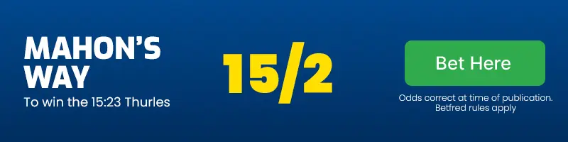 Mahon's way to win the 15. 23 thurles at 15/2