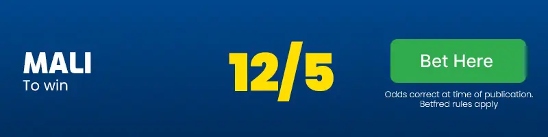 Mali to win 12-5