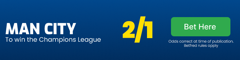 Man city win ucl