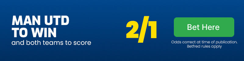 Man utd to win and btts at 2-1