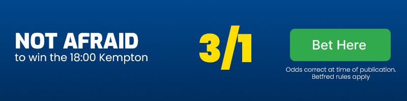 Not afraid to win 18. 00 at 3-1