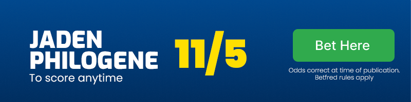 Jaden philogene to score anytime at 11/5