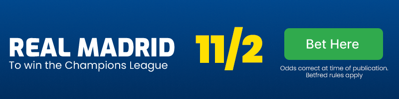 Real madrid to win ucl