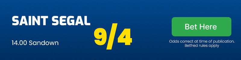 Saint segal 14. 00 sandown