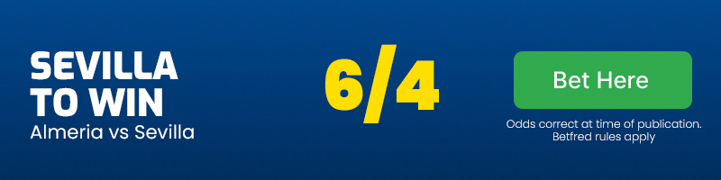 Sevilla to beat almeria at 6-4