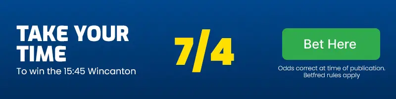 Take your time to win the 15. 45 wincanton at 7/4
