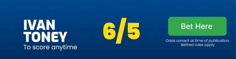 Ivan toney to score anytime at 6/5